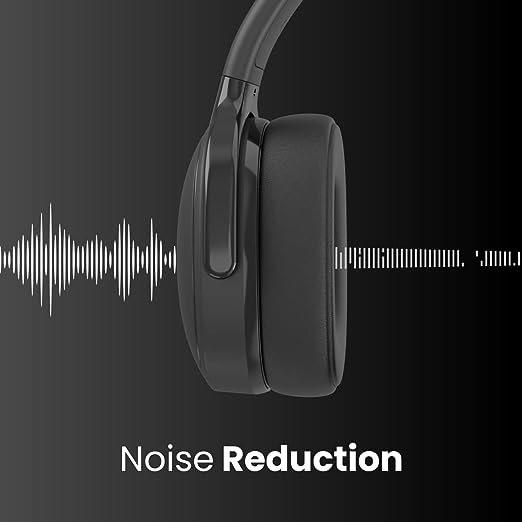 Portronics Muffs A Bluetooth 5.0 Wireless Headphone Over The Ear Headset with Handsfree Calling, Comfortable Design, 3.5mm Aux-in, Long Playtime, Powerful Bass(Black) Portronics Muffs A Bluetooth 5.0 Wireless Headphone Over The Ear Headset with Handsfree Calling, Comfortable Design, 3.5mm Aux-in, Long Playtime, Powerful Bass(Black)
